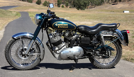 Carberry Enfield Double Barrel V-Twin
